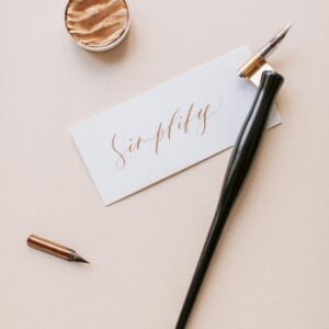 Photo Of Black Pen On Paper